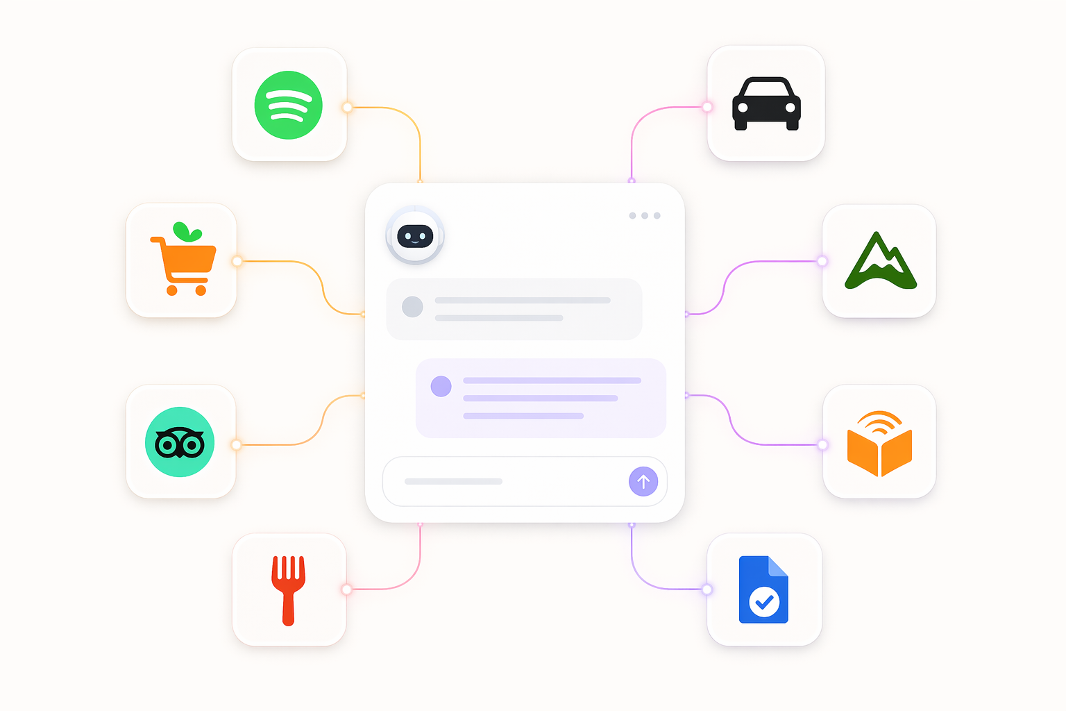 Claude connecté à Spotify, Uber, Instacart, AllTrails et TurboTax via le protocole MCP