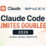 Claude Code limites doublées en 2026 : ce que change le deal SpaceX | NOCODE IA
